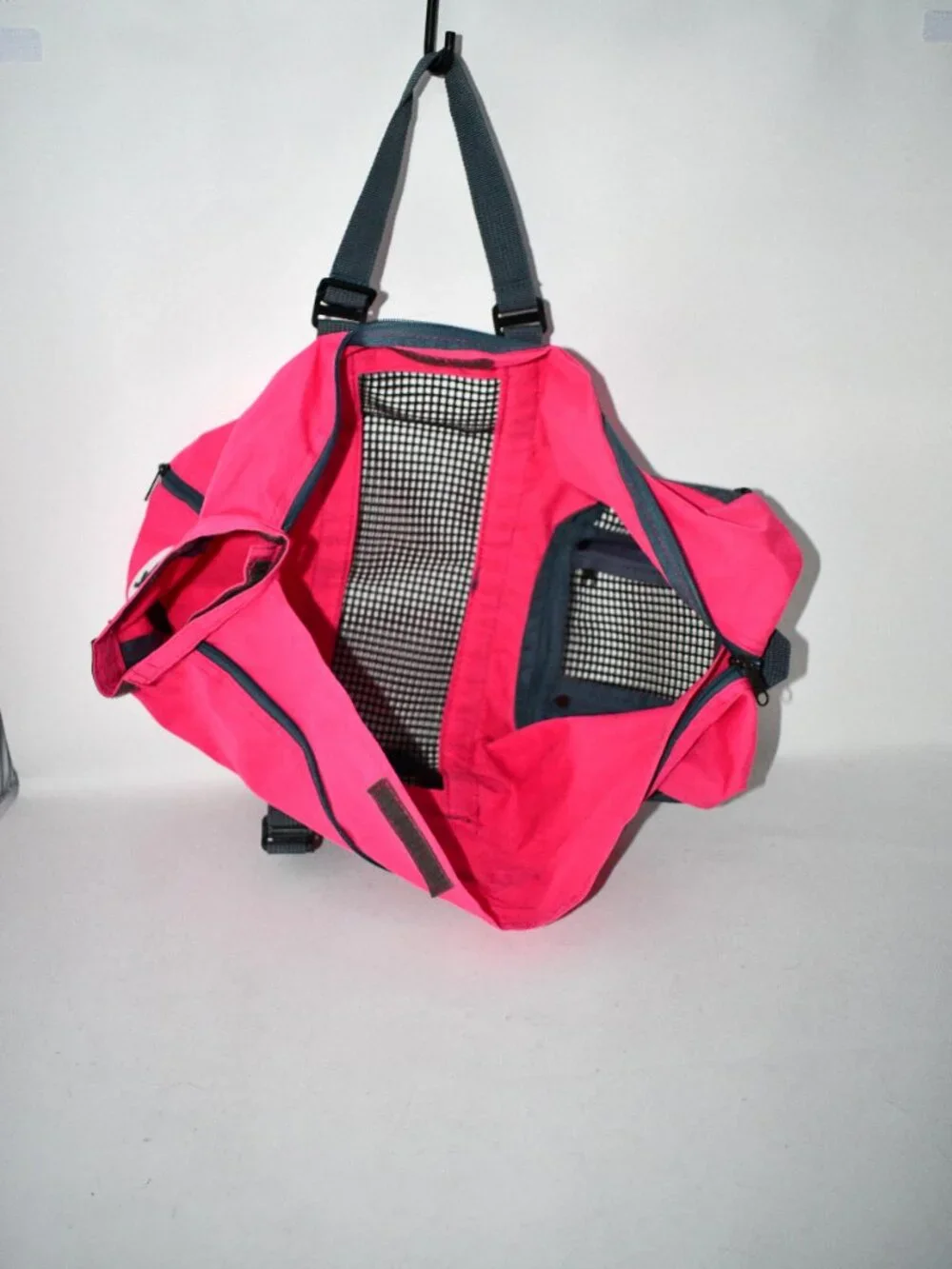 Cinf Cat Grooming Restraint Bag, Nail Clipping, Bathing No Scratch, Rose Red, M,